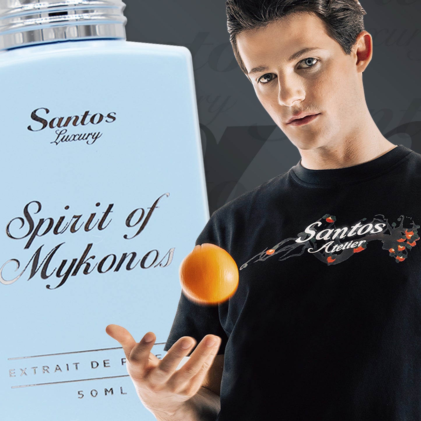 Parfum - Spirit of Mykonos 50ml + Santos Atelier T-Shirt